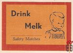 Drink Melk Safety Matches