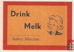 Drink Melk Safety Matches
