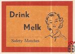 Drink Melk Safety Matches