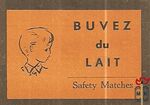 Buvez du Lait Safety Matches