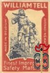 William tell finest impregnated safety matches made in Belgium