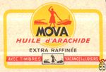 Mova huile d'arachide extra raffinee avec timbres vacances & loisi