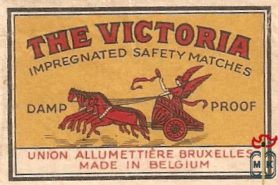 The Victoria average contents 60 matches safety matches union allumett