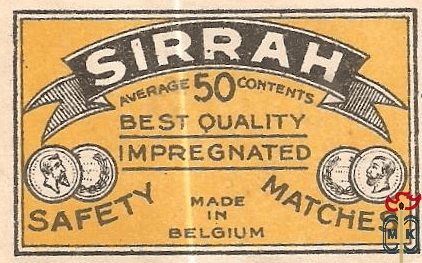 Sirrax average 50 contents best quality impregnated safety matches mad