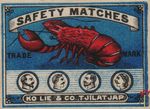 Ko Lie & Co., Tjilatjap safety matches trade mark