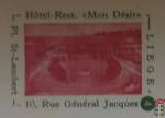 Liege Pl. St-Lambert Hotel-Rest. "Mon Desir"-10, Rue General