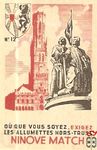 № 12 Ninove match Du que vous soyez. exigez les allumettes hors-trust