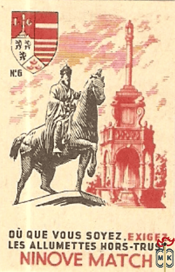 №6 Ninove match Du que vous soyez. exigez les allumettes hors-trust