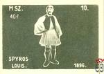 Olimpiák › MSZ, 40 f › 10. Spyros Louis, 1896.