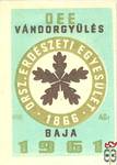 OEE Vándorgyűlés, 1961, MSZ, 40 f › Orsz. Erdészeti Egyesület, 1866, B