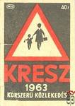 35x50 mm› MSZ, 40 f › KRESZ 1963., korszerű közlekedés