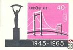Erzsébet híd 1945-1965 40f msz