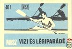 MHSZ vízi- és légiparádé 40f MSZ