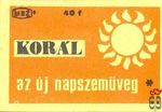 Korál, az új napszemüveg 40f MSZ B