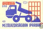 Dutra mezőgazdaságban, iparban, MSZ, 40 f, B-G–116