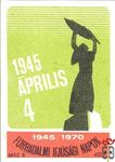 Forradalmi Ifjúsági Napok, 1945-1970, MSZ, 40 f, B-1945. április 4