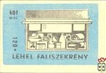 LEHEL faliszekrény 120 MSZ 40 f