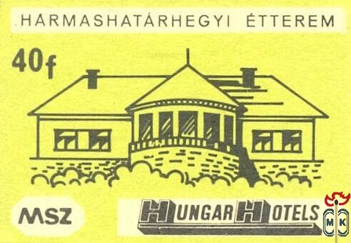 Hungar Hotels MSZ 40 f-Hármashatárhegyi Étterem z