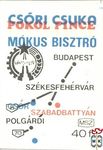 Csóri Csuka, Pokol Pince, Mókus Bisztró, Budapest..., MSZ, 40 f