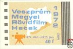 1972 Veszprém Megyei Rövidfilm Hetek, 1972. dec. – 1973. jan., MSZ, 40
