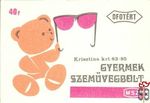 MSZ, 40 f, B-Gyermek szemüvegbolt, Krisztina krt. 83–85., Ofotért