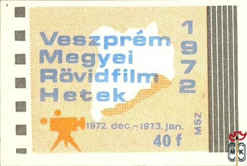 1972 Veszprém Megyei Rövidfilm Hetek, 1972. dec. – 1973. jan., MSZ, 40