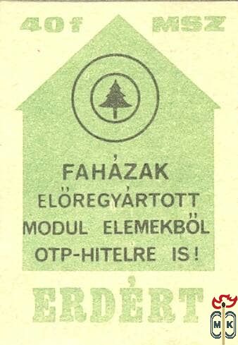 Faházak előregyártott modul elemekből OTP-hitelre is! Erdért MSZ 40f