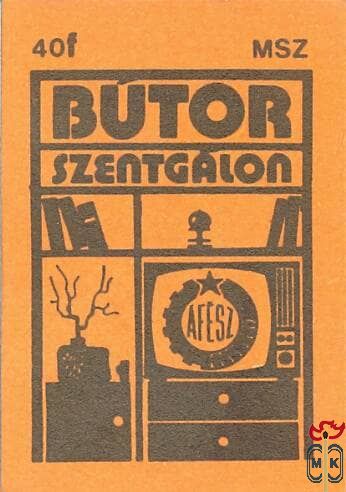 Bútor Szentgálon, ÁFÉSZ, MSZ, 40 f