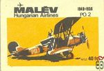 MALÉV Hungarian Airlines, MSZ, 40 f-PO. 2 1946–1956