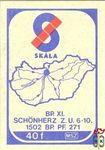 S Skála, MSZ, 40 f-Bp. XI. Schönherz Z. u. 6–10., 1502 Bp., Pf. 271. (