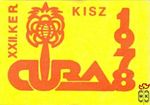 Cuba 1978., XXII. ker. KISZ