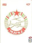 MHSZ, Magyar Honvédelmi Szövetség, MSZ, 40 f-(embléma, szöveg nélkül)