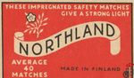 Northland these impregnated safety matches give a strong light average