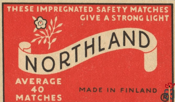 Northland these impregnated safety matches give a strong light average