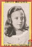 H.K.H. Maria-Christina safety matches
