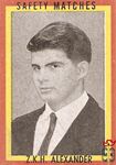 Z.K.H. Alexander safety matches