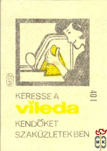 Keresse a Vileda kendőket szaküzletekben MSZ 40 f-(nő ablakot tisztít)