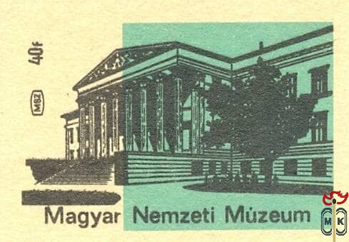 MSZ, B, 40 f-Magyar Nemzeti Múzeum