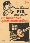 Dein Freund FIx rat Dir Im Keller nur geschlossenes Licht Riesa 1962 6