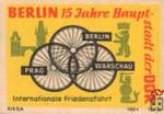 Berlin 15 Jahre Haupt-stadt der DDR