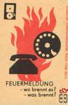 Feuermeldung - wo brennt es? - was brennt?