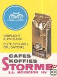 Cafes koffies Storme S.A. Mouscron N.V. Verplicht rijwielpad piste cyc