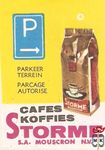Cafes koffies Storme S.A. Mouscron N.V. Parkeer terrein parcage autori