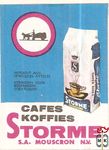 Cafes koffies Storme S.A. Mouscron N.V. Interdit aux vehicules atteles