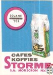 Douane tol Cafe koffies Storme s.a. Mouscron n.v.