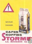 Cafes koffies Storme S.A. Mouscron N.V. Gevaar danger