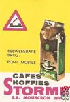 Cafes koffies Storme S.A. Mouscron N.V. Beeweegbare brug pont mobile