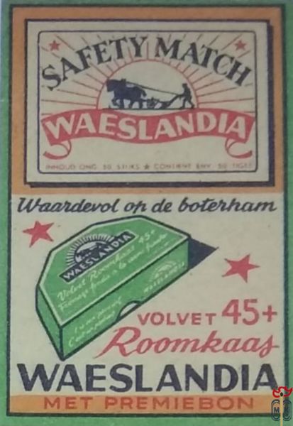 Waeslandia Waardevol on de boterham volvet 45+ Roomraas Waeslandia met