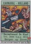 Recreatieoord De Kloof Tel. 3444 b.g.g. 4515 Bergen op Zoom CARNAVAL-H