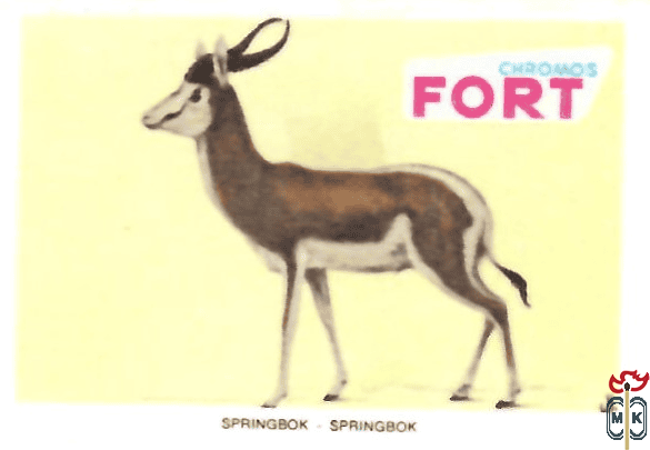 Springbok - Springbok FORT chromos